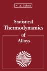 Statistical Thermodynamics of Alloys - Book