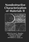 Nondestructive Characterization of Materials II - eBook