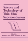 Science and Technology of Thin Film Superconductors - eBook