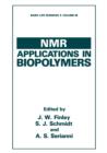 NMR Applications in Biopolymers - Book