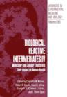 Biological Reactive Intermediates IV : Molecular and Cellular Effects and Their Impact on Human Health - Book