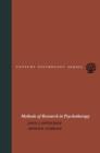 Methods of Research in Psychotherapy - Book