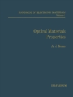 Handbook of Electronic Materials : Volume 1 Optical Materials Properties - eBook