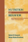 Nutrition and Behavior : New Perspectives - eBook