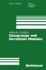 Classgroups and Hermitian Modules - eBook