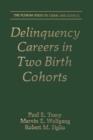 Delinquency Careers in Two Birth Cohorts - Book