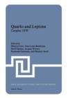 Quarks and Leptons : Cargese 1979 - Book