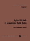 Volume 25: Optical Methods of Investigating Solid Bodies - eBook