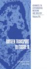 Oxygen Transport to Tissue IX - Book