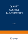 Quality Control in Automation - eBook