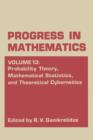 Probability Theory, Mathematical Statistics, and Theoretical Cybernetics - Book