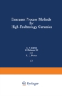 Emergent Process Methods for High-Technology Ceramics - eBook