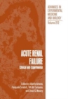Acute Renal Failure : Clinical and Experimental - Book