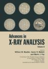Advances in X-Ray Analysis : Volume 8 - Book