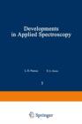 Developments in Applied Spectroscopy : Volume 5 - Book