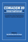 COMADEM 89 International : Proceedings of the First International Congress on Condition Monitoring and Diagnostic Engineering Management (COMADEM) - eBook
