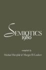 Semiotics 1980 - Book