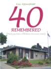 40 Remembered : (The 40-Year History of the Beaver Dam Senior Center) - eBook
