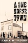 A One Horse Town - Book