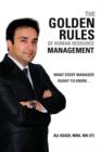 The Golden Rules of Human Resource Management : What Every Manager Ought to Know... - Book