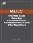 Unsettled Issues Regarding Communication of Automated Vehicles with Other Road Users - Book