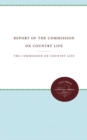 Report of the Commission on Country Life - Book