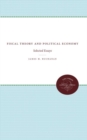 Fiscal Theory and Political Economy : Selected Essays - Book