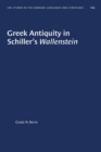 Greek Antiquity in Schiller's Wallenstein - Book