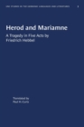 Herod and Mariamne : A Tragedy in Five Acts by Friedrich Hebbel - Book