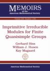 Imprimitive Irreducible Modules for Finite Quasisimple Groups - Book