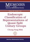 Endoscopic Classification of Representations of Quasi-Split Unitary Groups - Book