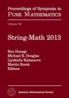 String-Math 2013 - Book