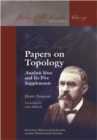 Papers on Topology - eBook