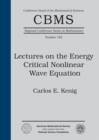 Lectures on the Energy Critical Nonlinear Wave Equation - Book