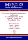 L^p-Square Function Estimates on Spaces of Homogeneous Type and on Uniformly Rectifiable Sets - Book