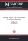 Stability of KAM Tori for Nonlinear Schroedinger Equation - eBook
