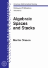 Algebraic Spaces and Stacks - Book