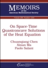 On Space-Time Quasiconcave Solutions of the Heat Equation - Book