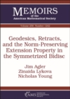 Geodesics, Retracts, and the Norm-Preserving Extension Property in the Symmetrized Bidisc - Book