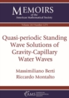 Quasi-periodic Standing Wave Solutions of Gravity-Capillary Water Waves - Book