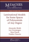 Laminational Models for Some Spaces of Polynomials of Any Degree - Book
