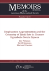Diophantine Approximation and the Geometry of Limit Sets in Gromov Hyperbolic Metric Spaces - eBook