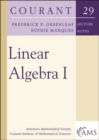Linear Algebra I - Book