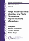 Rings with Polynomial Identities and Finite Dimensional Representations of Algebras - Book