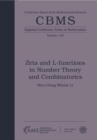 Zeta and $L$-functions in Number Theory and Combinatorics - eBook