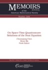 On Space-Time Quasiconcave Solutions of the Heat Equation - eBook