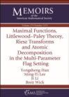 Maximal Functions, Littlewood-Paley Theory, Riesz Transforms and Atomic Decomposition in the Multi-Parameter Flag Setting - Book