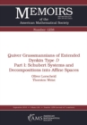 Quiver Grassmannians of Extended Dynkin Type $D$ Part I : Schubert Systems and Decompositions into Affine Spaces - eBook