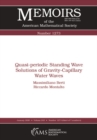 Quasi-periodic Standing Wave Solutions of Gravity-Capillary Water Waves - eBook