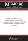 Traffic Distributions and Independence : Permutation Invariant Random Matrices and the Three Notions of Independence - eBook